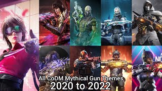 All Mythical Gun Themes In Codm (Currently From 2020-2022)