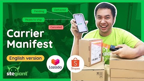 Carrier Manifest Video (English version)