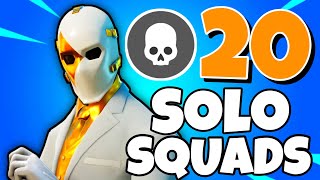 Double Agent Wildcard Gameplay! 20 Kills! Solo Squads - Fortnite Season 3