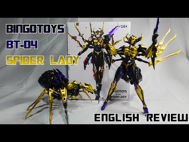 Video Review for Bingotoys - BT-04 - Spider Lady - YouTube