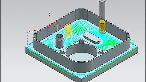 Roughing Tool Paths that Adapt to Part Shape in NX CAM