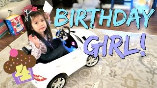 Julianna's 4th Birthday! - October 18, 2016 -  ItsJudysLife Vlogs