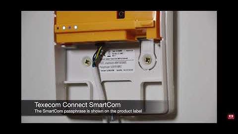 Texecom Smartcom - WiFi Pairing