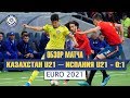 Обзор матча. Казахстан U21 – Испания U21 - 0:1. EURO 2021.