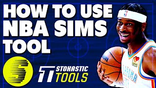 How to WIN NBA DFS Using Stokastic NBA DFS Sims Tools
