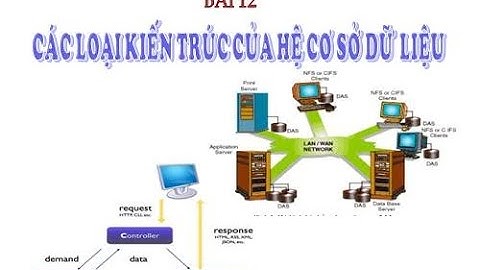 tin học 12 - Bài Các loại kiến trúc của hệ CSDL |  Cô Huỳnh Thanh Trúc