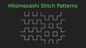 Hitomezashi Stitch Patterns