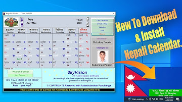 How To Download and Install Nepali Calendar ?