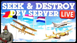 🔴 SEEK & DESTROY DEV SERVER (WAR THUNDER MAJOR UPDATE)