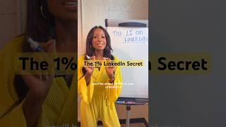 The 1% LinkedIn Secret #linkedin