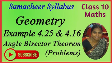 10th Maths | Chapter 4 - Geometry | Example 4.15 & 4.16