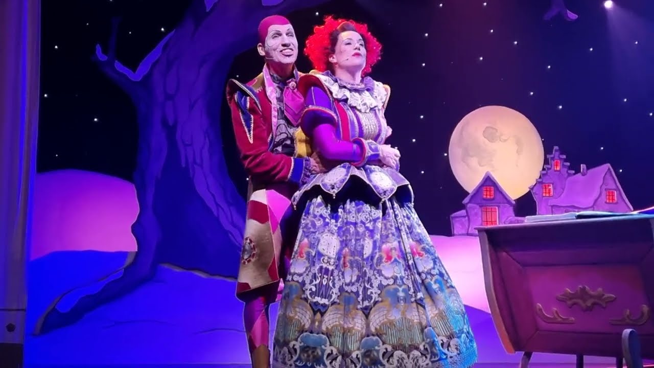 meneer en mevrouw tijd a wonderful winter time 1ste show @ efteling 17-12-22 4k