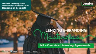 Masterclass LM1 Overview Licensing Agreements - Italian | Lenzing Group