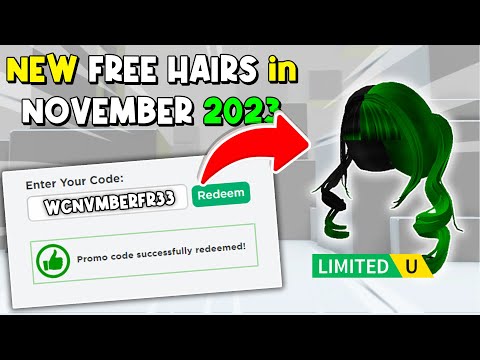 ROBLOX PROMO CODE FREE ITEM & NEW FREE BUNDLE INCLUDES HAIR- ALSO