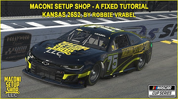 iRacing Maconi A-Fixed Kansas Guide to Qualifying and Race 25S2