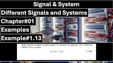 Signals & Systems | Chapter#01 | Example#1.13 | Transformation of Independent Signals | ALAN WILLSKY
