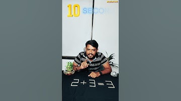 Only Geniuses Solve This Matchstick Puzzle in 10 Seconds! 🤯💡