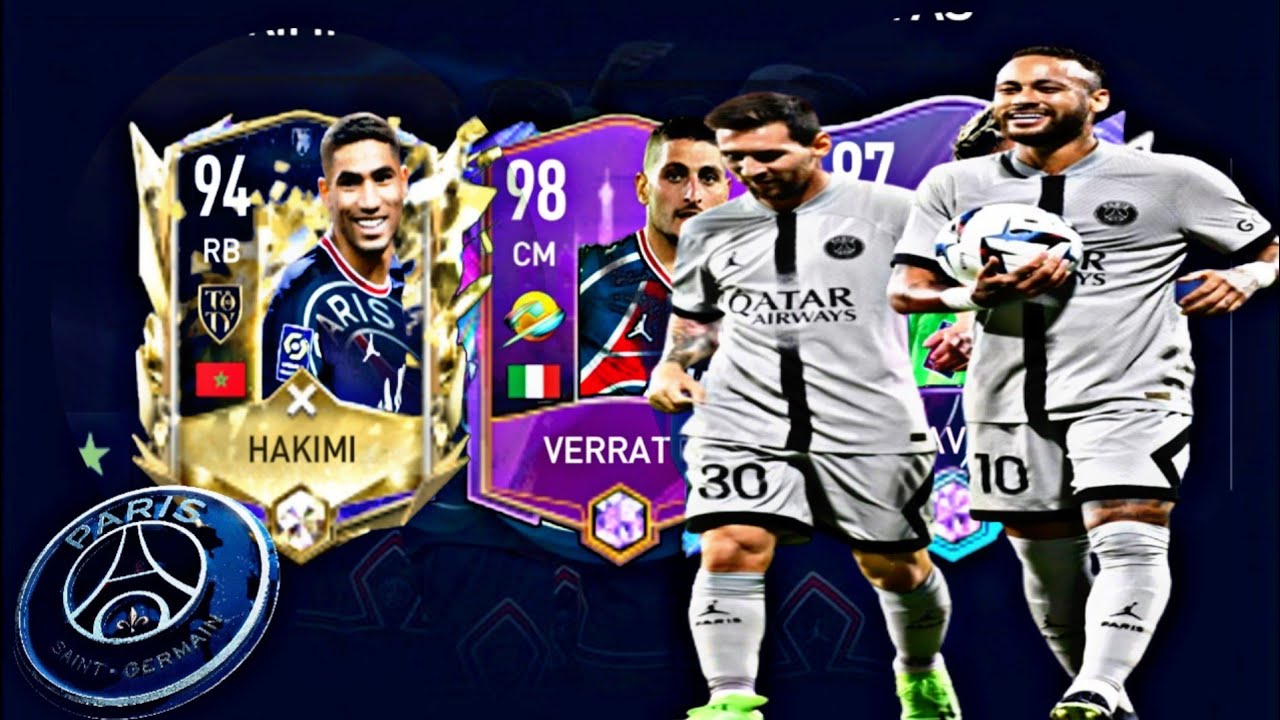 EPIC And INSANE FULL PSG Squad Builder!!! FIFA MOBILE