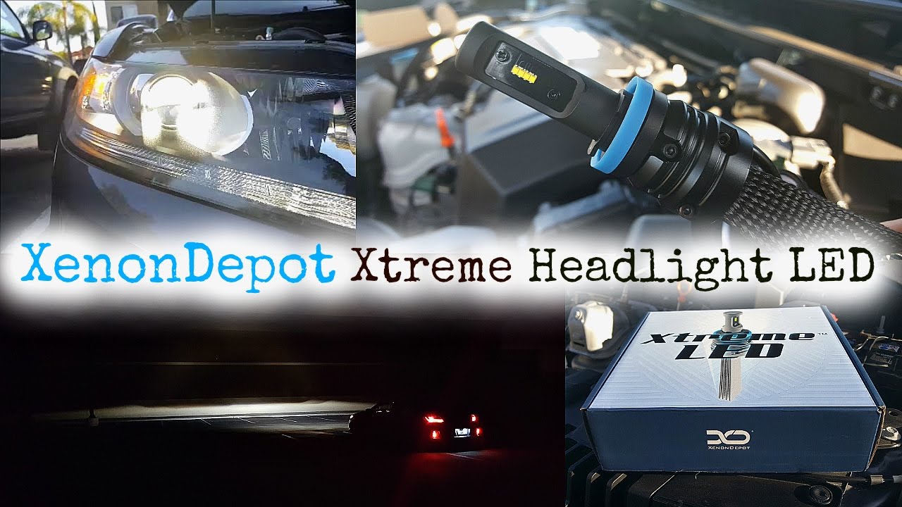 XenonDepot XTREME LED Headlight Kit YouTube