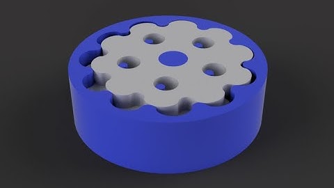 Parametric Cycloidal Gear Drive (Fusion 360)