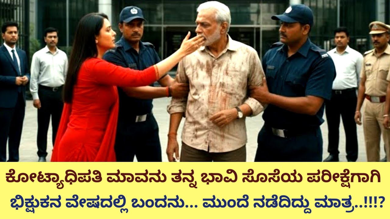 Moral Story | ಕೋಟ್ಯಾಧಿಪತಿ ತಂದೆಯು ತನ್ನ ಬಡ ಸೊಸೆಯನ್ನು ನೋಡಲು ಭಿಕ್ಷುಕನಾಗಿ ಬಂದಾಗ...