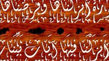 تلاوة لبعض آيات سورة النور للشيخ عبدالجواد قطب  1