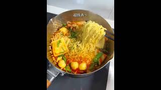 Happiness Is Coming Home From Work For A Meal Deluxe Instant Noodles With Seaweed And Egg