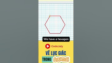 3. Draw pentagon, hexagon & star #Shorts #codingforkids #họclậptrình #education #lậptrìnhscratch
