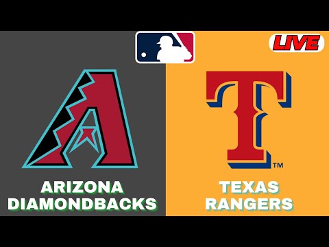 🔴LIVE : Arizona Diamondbacks Vs Texas Rangers | MLB 2025 | MLB Live Baseball Score