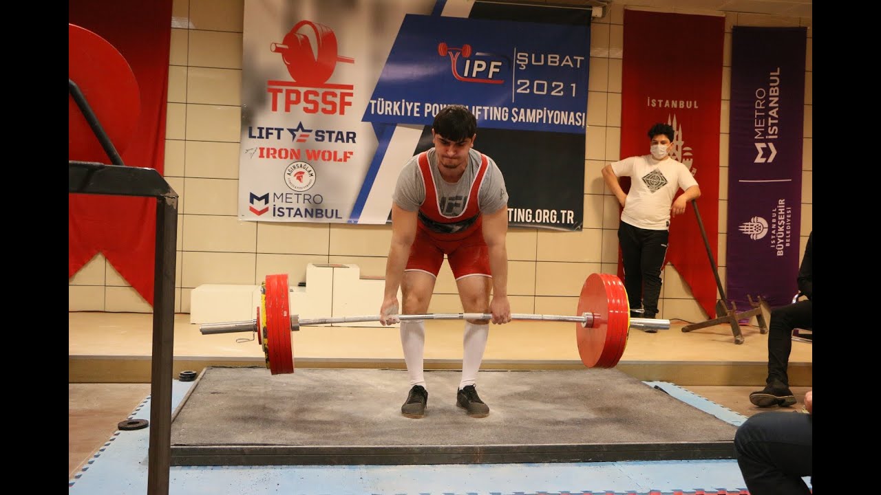 Powerlifting 1 Yıllık Deadlift Değişim IPF Türkiye 120kg-265kg bw.81kg ...