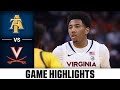 NC A&amp;T vs. Virginia Highlights | 2023-24 ACC Men’s Basketball