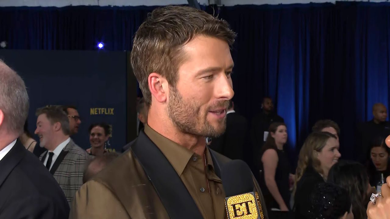 Glen Powell Talks Tom Cruise's Advice for 'Twisters' and Praises Sydney Sweeney at 2024 SAG Awards