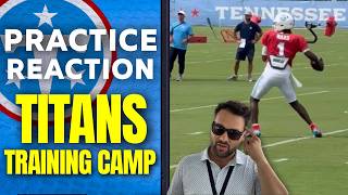 Cam Ward’s Favorite Target Is Becoming OBVIOUS at Titans Training Camp