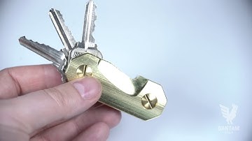 Bantam Tools CNC: Brass & Aluminum Key Organizer Sneak Peek