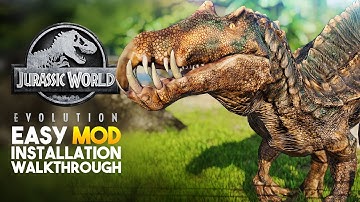 How To Install New Dinosaurs (& More!) For Jurassic World Evolution