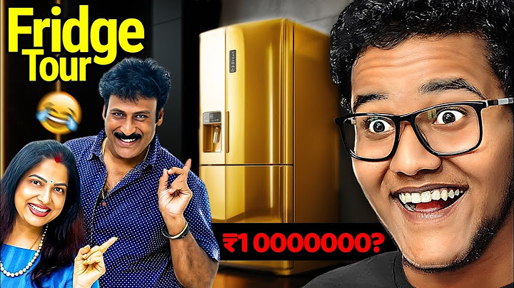 అది Fridge ఆ? స్పెన్సర్ Shop ఆ? 😂😂 @HarithaJackieOfficial