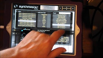 SynthMaster Player, Historic Synth Giants Volume 2, Demo for iPad