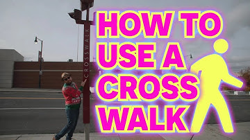 How to use a crosswalk