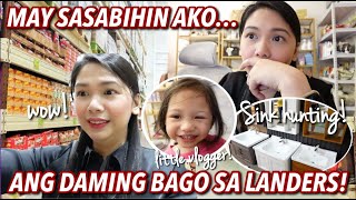 MAY SASABIHIN AKO SA INYO... | MGA BAGO SA LANDERS + TARA SINK HUNTING TAYO! | VLOG250 Candy Inoue♥️