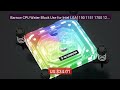 Barrow CPU Water Block Use for Intel LGA1150 1151 1700 1200 X99 AMD... — Top Rated 2026 | Buy Now!