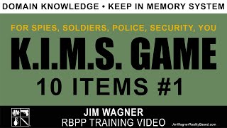 K.I.M.S. Game 10 Items #1 by Jim Wagner screenshot 3