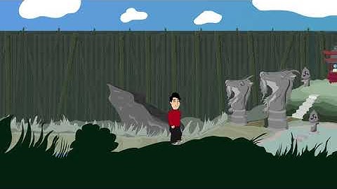 Vector walk cycle - Bones animation