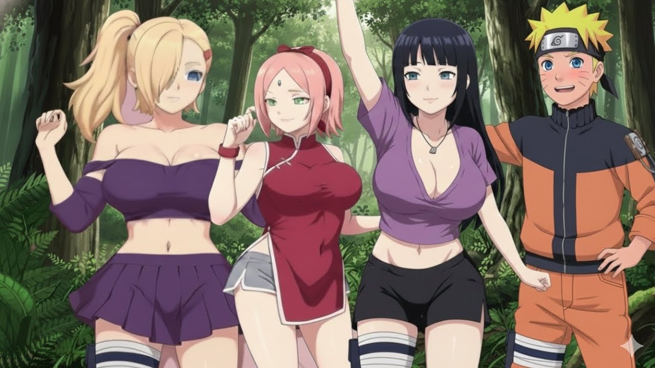 Naruto x Hinata x Sakura x Ino AMV | Triple Seduction 💔❤️❤️‍🩹💋💥
