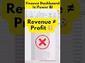 Revenue vs Profit in Power BI (Big Mistake Explained) #datamindsacademy