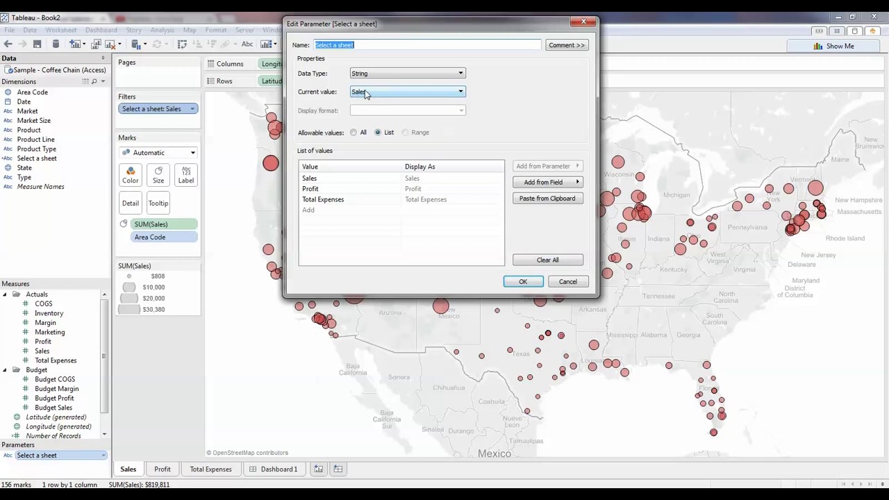 how to create a sheet selector youtube sheet selector tableau