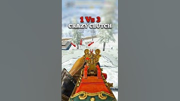 1 Vs 3 Crazy Clutch #shorts #codmobile #callofduty
