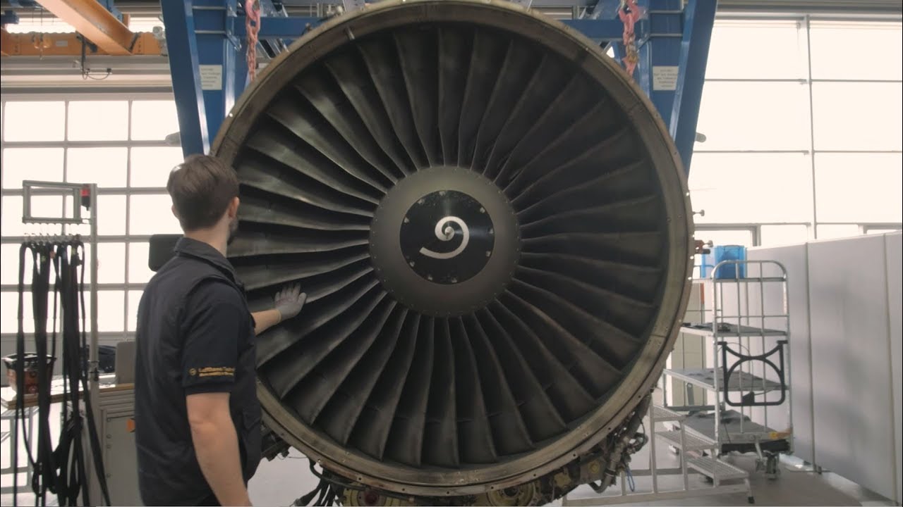 Engine Overhaul Engine Services at Lufthansa Technik YouTube