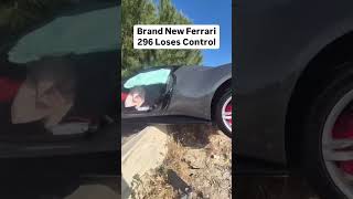 Brand New Ferrari 296 Got Totaled In Las Vegas Accident