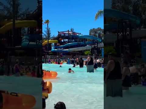 Video: Six Flags Hurricane Harbor Concord - Kalifornijas ūdens atrakciju parks