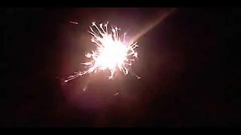Me playing with the sparklers at my family Reunion